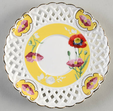 Pierced Poppy Saucer