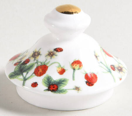 Strawberry Vine Lid for Sugar Bowl