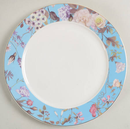 White Peony Dinner Plate