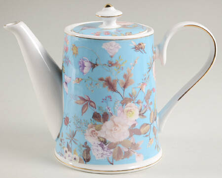 White Peony Teapot & Lid