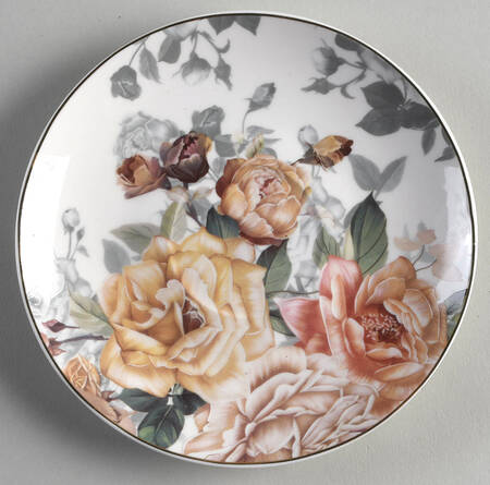 Yellow Rose Saucer