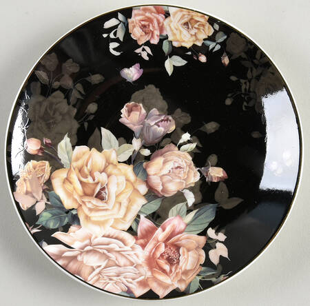 Yellow Rose Saucer for Footed Cup