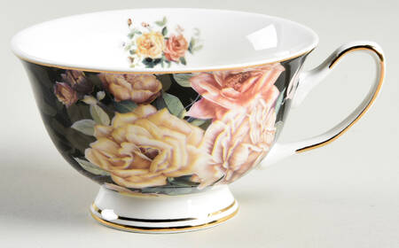 Yellow Rose Footed Cup