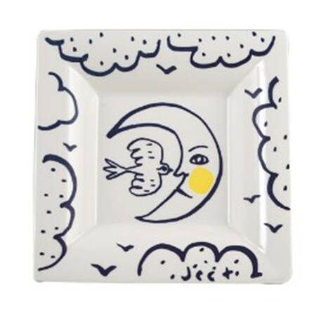L'Archipel Sentimental 6" Square Tray