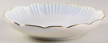 White Gold Breeze Individual Dinner Bowl
