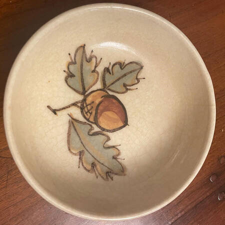 Acorn-Round Fruit/Dessert (Sauce) Bowl