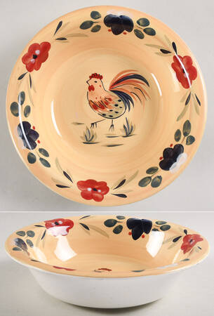 Good Morning-Yellow (Everyday) Soup/Cereal Bowl