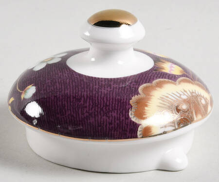 Peacock Lotus Garden Lid for Teapot