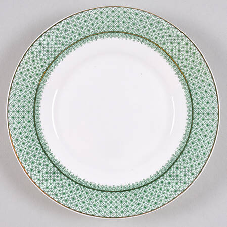 Green Lace Saucer for Tea for 1