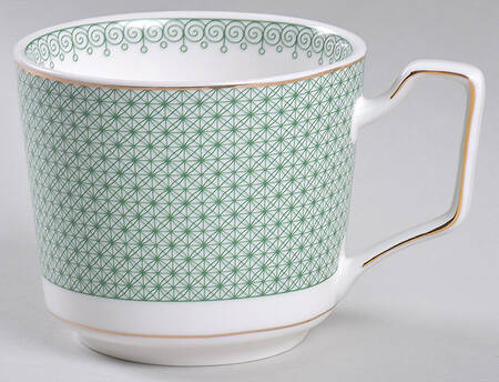 Green Lace Flat Cup