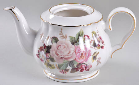 Winter Rose Teapot No Lid