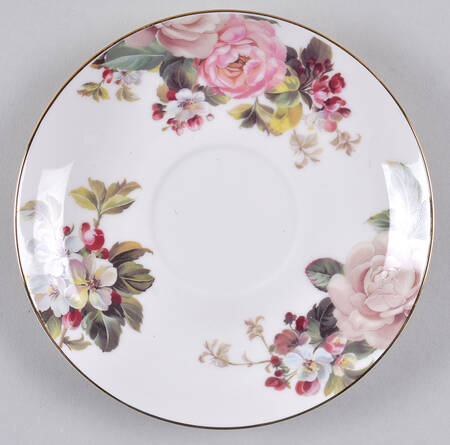 Winter Rose Saucer for Tea for 1