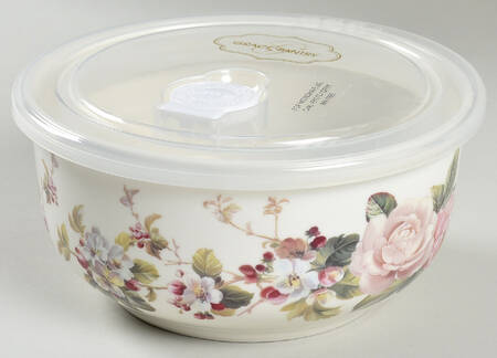 Winter Rose 6" Storage Ceramic Bowl