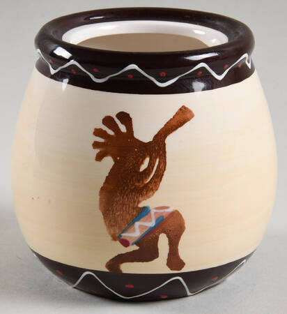 Kokopelli Sugar Bowl No Lid by Gila River Resorts