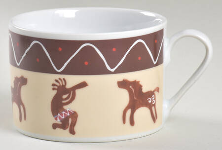 Kokopelli Flat Cup by Gila River Resorts