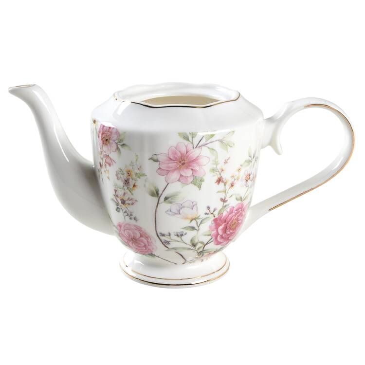 Camellia Hydrangea Teapot No Lid