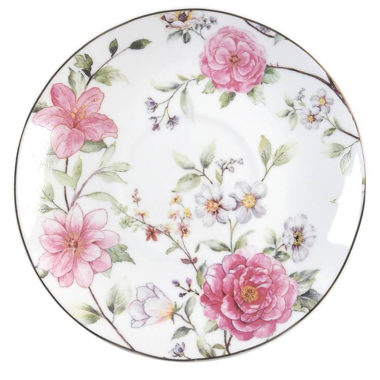 Camellia Hydrangea Saucer