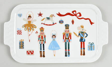 Christmas Cheer Lid for Rectangular Baker