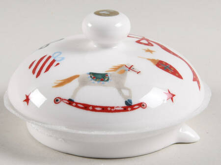 Christmas Cheer Lid for Teapot
