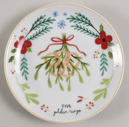 Christmas Cheer Appetizer Plate
