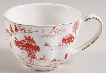 Red Village Flat Cup