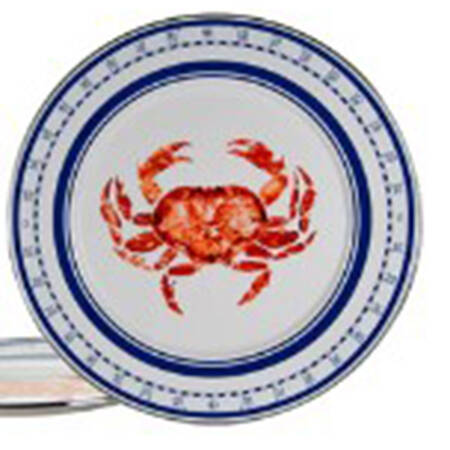 Crab House Enamelware Service Plate (Charger)