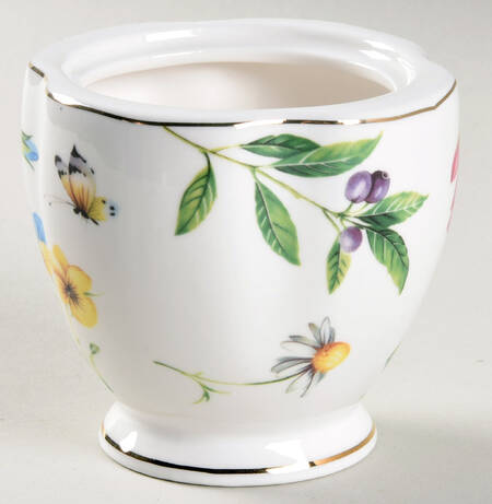 Butterfly Tulip Baroque Sugar Bowl No Lid