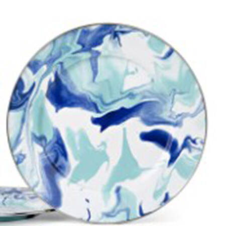 Lagoon Enamelware Service Plate (Charger)