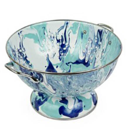 Lagoon Enamelware 5 Quart Metal Colander