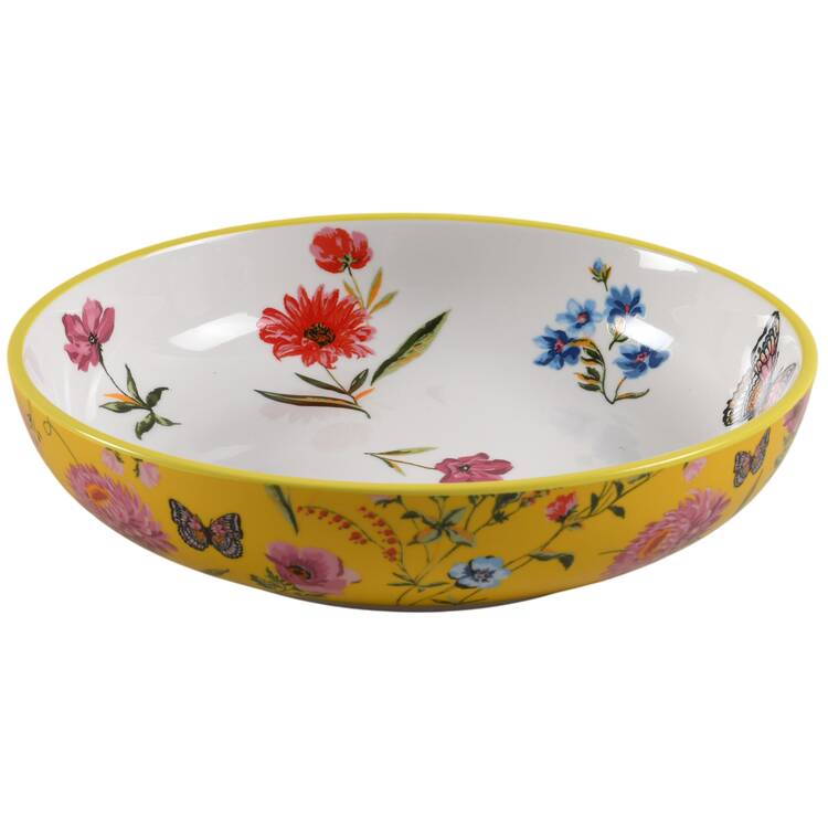 Butterfly Garden Individual Dinner Bowl