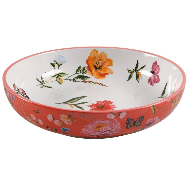 Butterfly Garden Individual Dinner Bowl