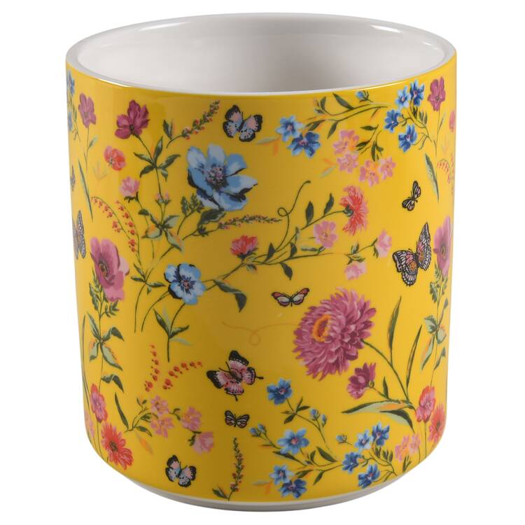 Butterfly Garden Small Canister No Lid