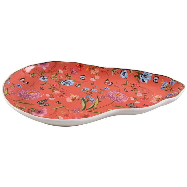Butterfly Garden Snack Plate