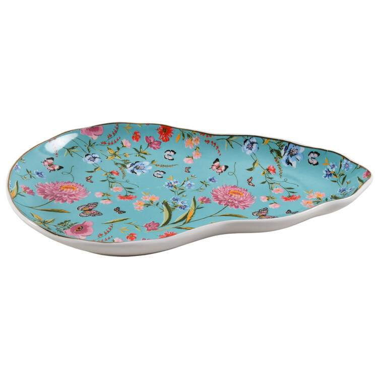 Butterfly Garden Snack Plate
