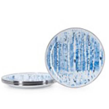 Aspen Grove Enamelware Individual Sandwich Plate