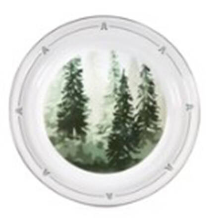 Forest Glen Enamelware 15" Round Tray