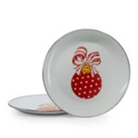 Ornaments Enamelware Service Plate (Charger)