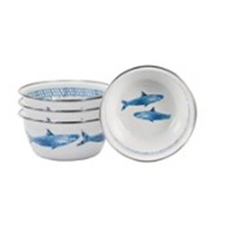 Fish Camp Enamelware Individual Salad Bowl
