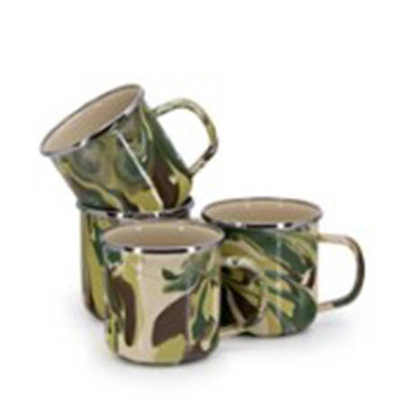Camouflage Enamelware Mug