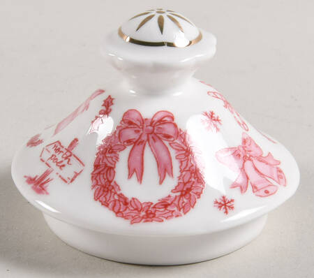 Pink Bow Lid for Sugar Bowl