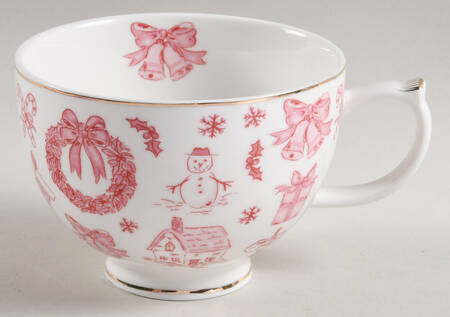 Pink Bow Latte Mug