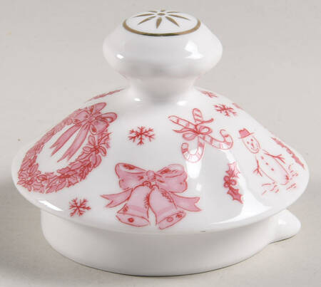 Pink Bow Lid for Teapot