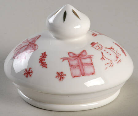 Pink Bow Lid for 6" Storage Jar