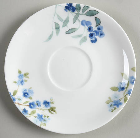 Blue Pink Indigo Saucer