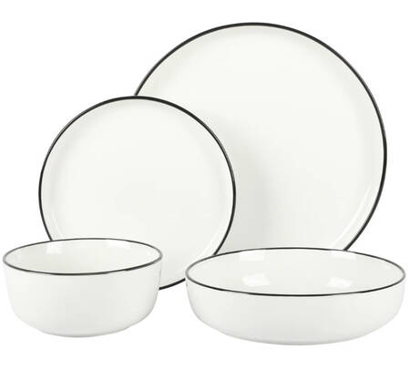Oslo White (Black Trim) by Gibson Designs