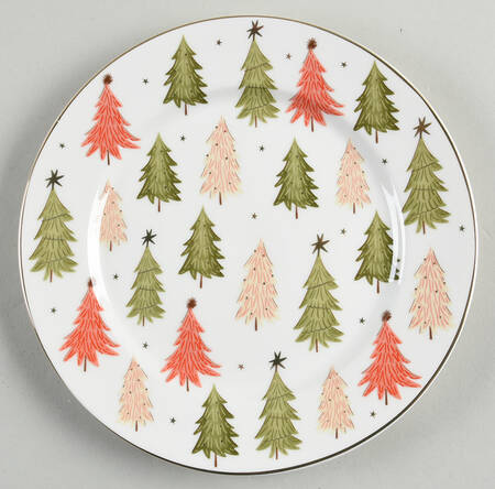 Tri-Color Tree Salad Plate