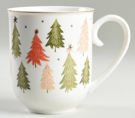 Tri-Color Tree Mug