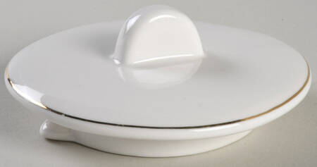 Blue White Bird Lid for Individual Teapot