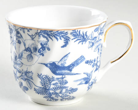 Blue White Bird Snack Cup