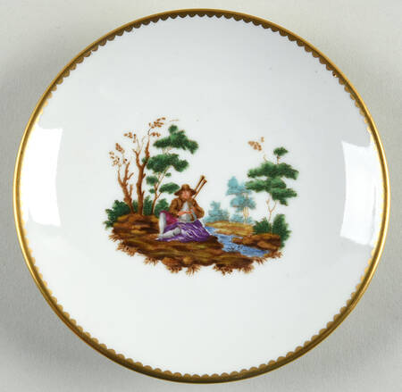 GIN401 Saucer for Flat Demitasse Cup